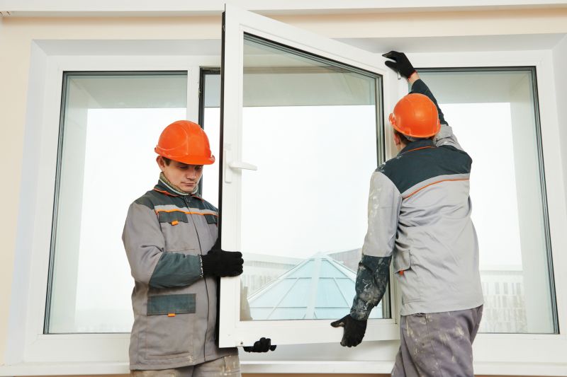 Shower Window Installation detail